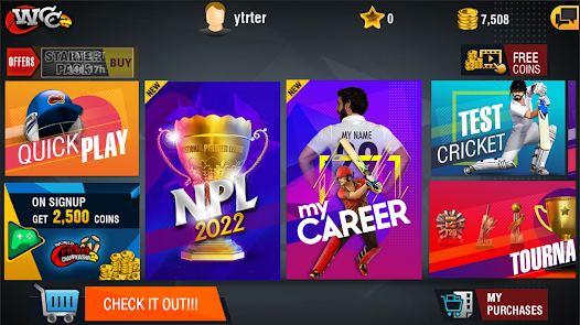 world cricket championship 2 mod apk 2