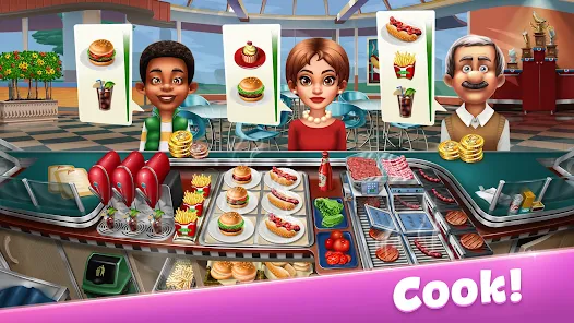 cooking fever Apk 1- PearlModApk.com