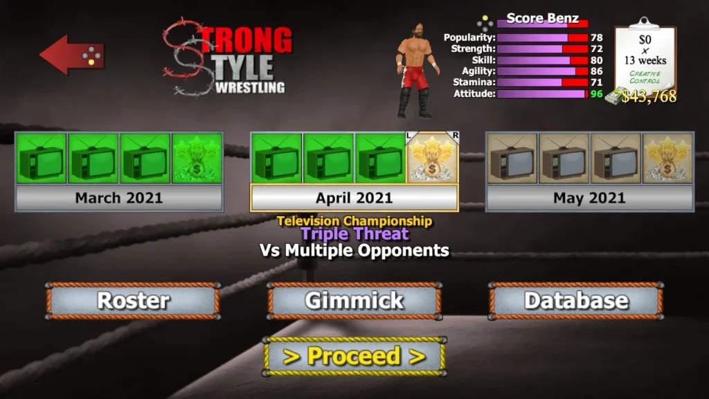 wrestling empire mod apk 2