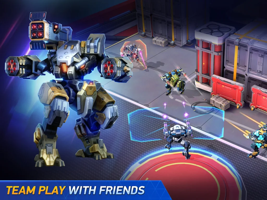 mech arena mod apk 4